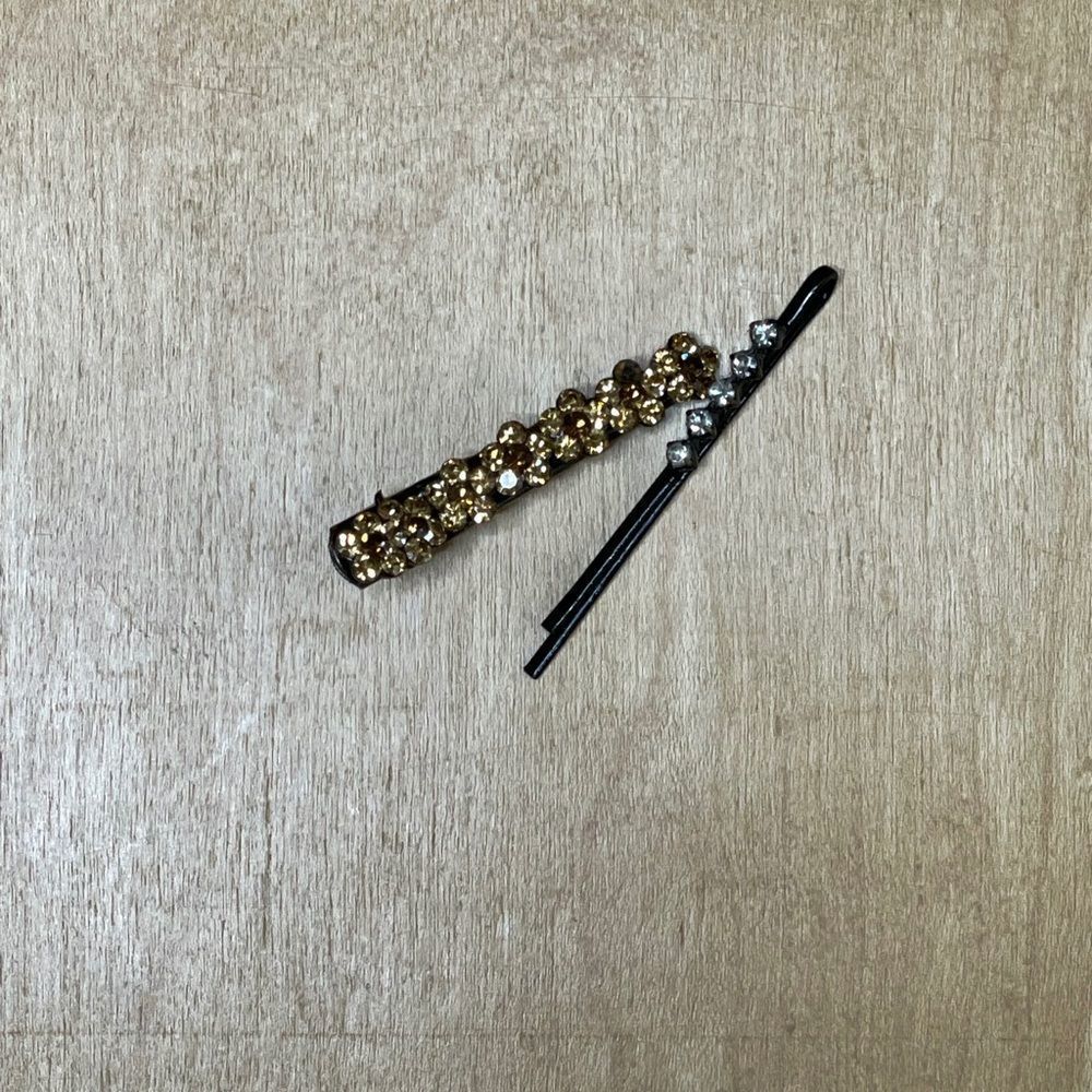 Vintage 90’s rhinestone hair clip and pin - Picture 10 of 10